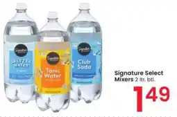 Albertsons Signature Select Mixers offer