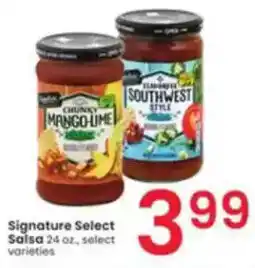 Albertsons Signature Select Salsa offer