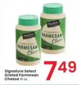 Albertsons Signature Select Grated Parmesan Cheese offer