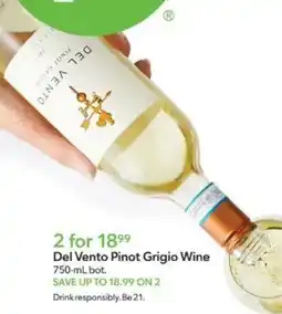 Publix Del Vento Pinot Grigio Wine offer