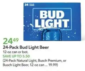 Publix 24-Pack Bud Light Beer offer