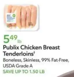 Publix Publix Chicken Breast Tenderloinst offer