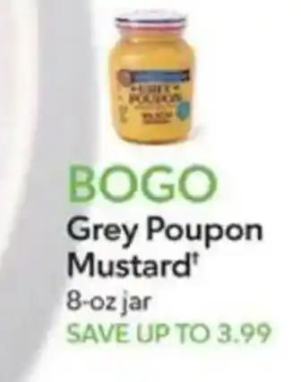 Publix Grey Poupon Mustard offer