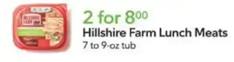 Publix Hillshire Farm Lunch Meats offer