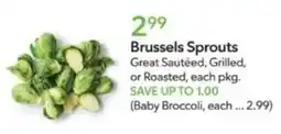 Publix Brussels Sprouts offer