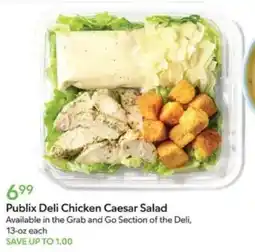 Publix Publix Deli Chicken Caesar Salad offer