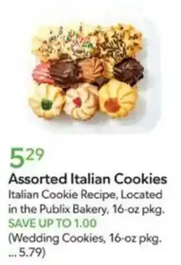 Publix Assorted Italian Cookie offer