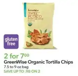 Publix GreenWise Organic Tortilla Chips offer