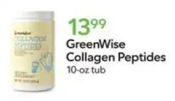 Publix GreenWise Collagen Peptides offer