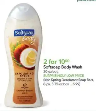 Publix Softsoap Body Wash offer