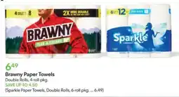 Publix Brawny Paper Towels offer