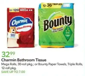 Publix Charmin Bathroom Tissue offer