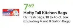 Publix Hefty Tall Kitchen Bags offer