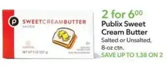 Publix Publix Sweet Cream Butter offer