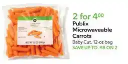 Publix Publix Microwaveable Carrots offer