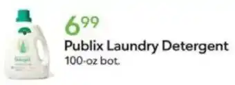 Publix Publix Laundry Detergent offer