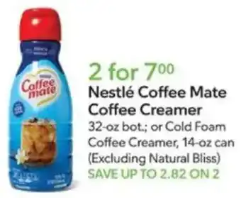 Publix Nestlé Coffee Mate Coffee Creamer offer