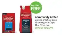 Publix Community Coffee offer