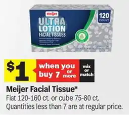 Meijer Meijer Facial Tissue offer