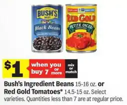 Meijer Bush's Ingredient Beans offer