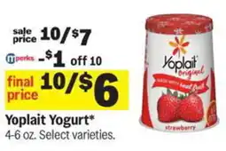 Meijer Yoplait Yogurt offer