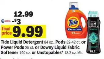 Meijer Tide Liquid Detergent offer