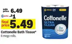 Meijer Cottonelle Bath Tissue offer