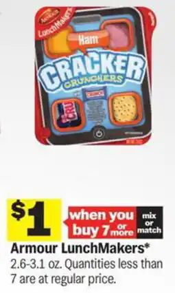 Meijer Armour LunchMakers offer