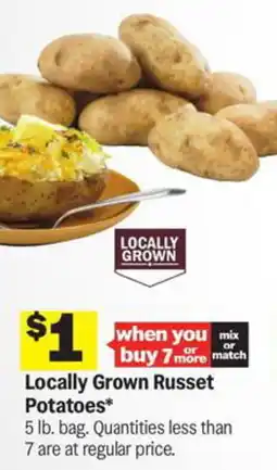 Meijer Locally Grown Russet Potatoes offer