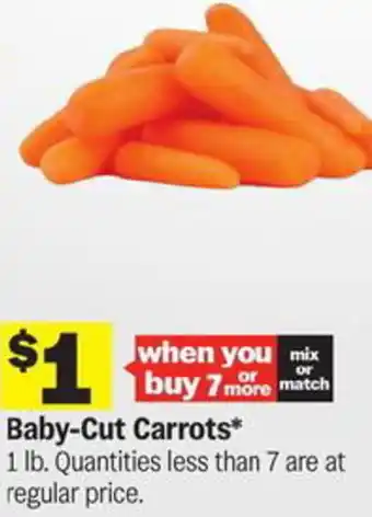 Meijer Baby-Cut Carrots offer