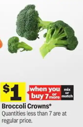 Meijer Broccoli Crowns offer