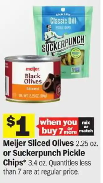 Meijer Meijer Sliced Olives offer