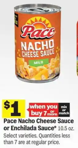 Meijer Pace Nacho Cheese Sauce offer