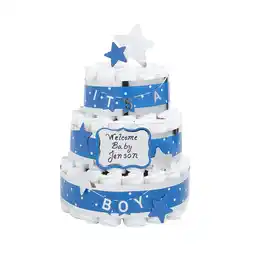 Walmart Its a Boy Diaper Cake Decorating Kit 13 Pieces offer