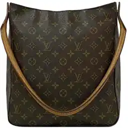 Walmart Pre-Owned Louis Vuitton Shoulder Bag Looping GM ec-21792 Brown Monogram M51145 Canvas... (Good) offer