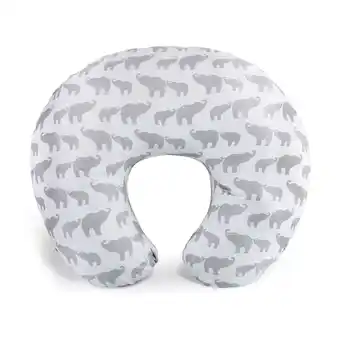 Walmart The Peanutshell Nursing Pillow for Breastfeeding, Gray and White Elephant offer