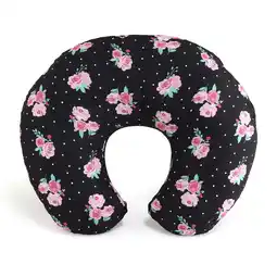 Walmart The Peanutshell Nursing Pillow for Breastfeeding, Black Floral offer