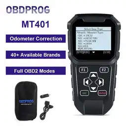 Walmart OBDPROG MT401 Cluster Adjustment Tool Car Diagnostic Scanner Calibration Tools Code Reader offer