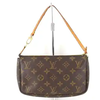 Walmart Pre-Owned LOUIS VUITTON Louis Vuitton Pochette Accessoires Handbag Monogram Canvas... (Fair) offer