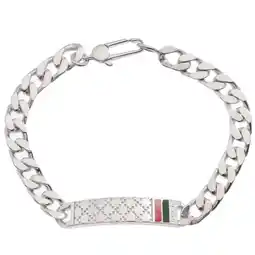 Walmart Pre-Owned GUCCI Diamantissima Bracelet #18 SV Silver 925 Enamel (Good) offer