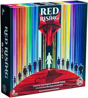 Walmart Red Rising Strategy Board Game by Jamey Stegmaier from Stonemaier, Based on the Pierce Brown Novels offer