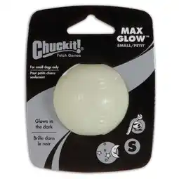 Walmart Chuckit! Max Glow Ball Dog Toy Small offer