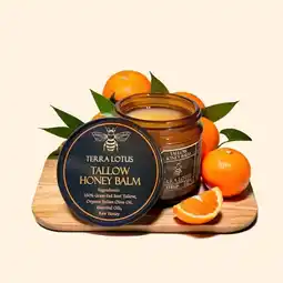 Walmart Terra Lotus Honey Tallow Balm, 2 Oz Citrus offer