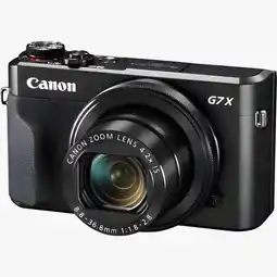 Walmart Canon PowerShot Digital Camera [G7 X Mark II with Wi-Fi & NFC, LCD Screen, and 1-inch Sensor - Black offer