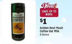 Grocery Outlet Mush Coffee Oat Milk offer