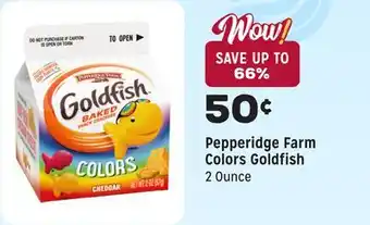 Grocery Outlet Colors Goldfish offer