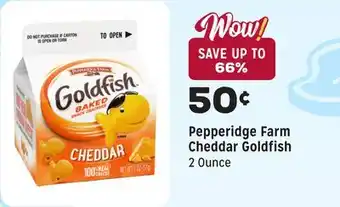 Grocery Outlet Cheddar Goldfish offer