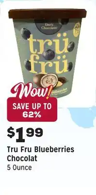 Grocery Outlet Blueberries Chocolat offer