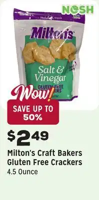 Grocery Outlet Gluten Free Crackers offer