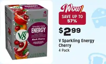 Grocery Outlet Sparkling Energy Cherry offer